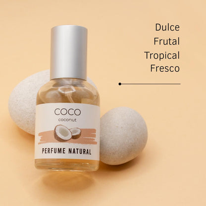 Perfume de Coco Labnatur 50 ml | Eau de Parfum | Aroma Dulce, Afrutado y Tropical | Pulverizador_3