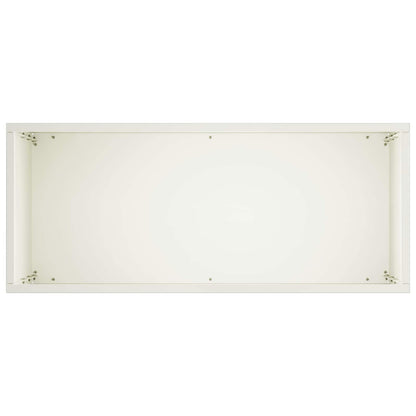 Macetero De Jardín Blanco 40 X 20 X 75 Cm_3