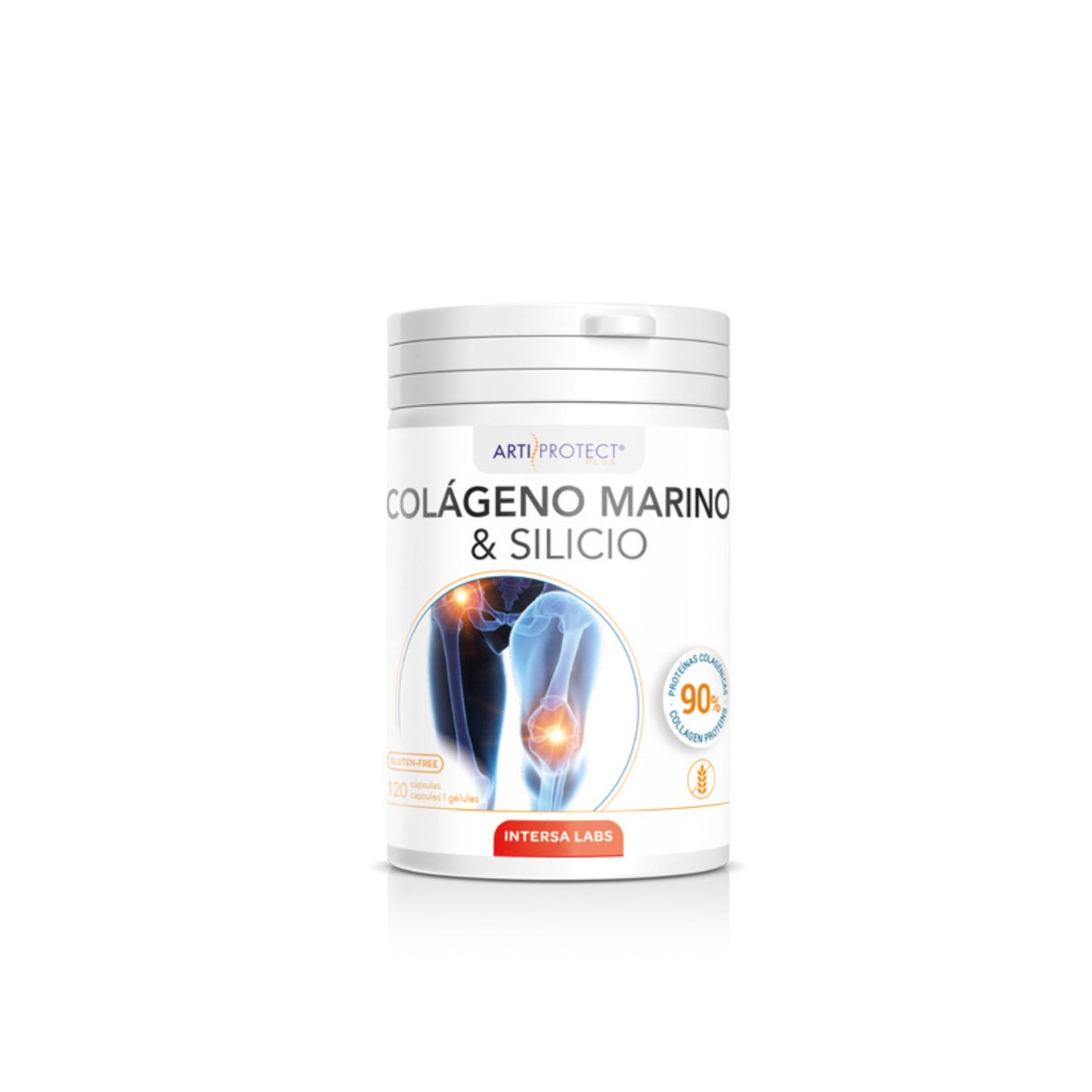 Colágeno Marino + Silicio 120 Caps Intersa
