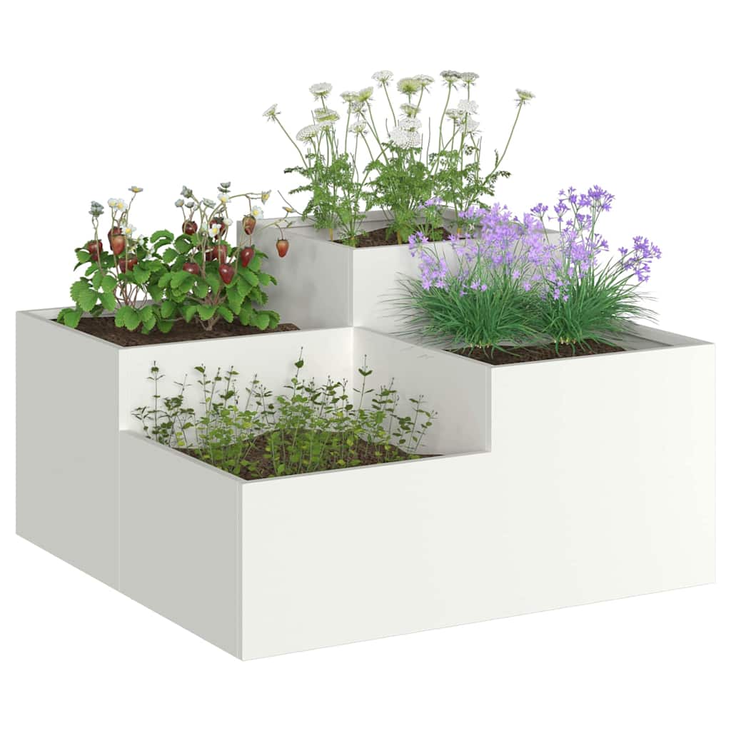 Maceta Para Jardín 100 X 100 X 48 Cm Acero_2