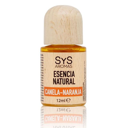 Esencia Natural Canela-Naranja SYS Aromas 12 ml | Aroma Cítrico y Especiado | Para Quemadores y Humidificadores_0