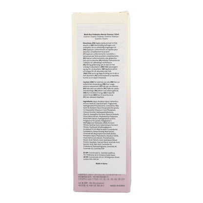 Esencia facial Black Rice Probiotics Barrier Essence haruharu wonder 120 ml