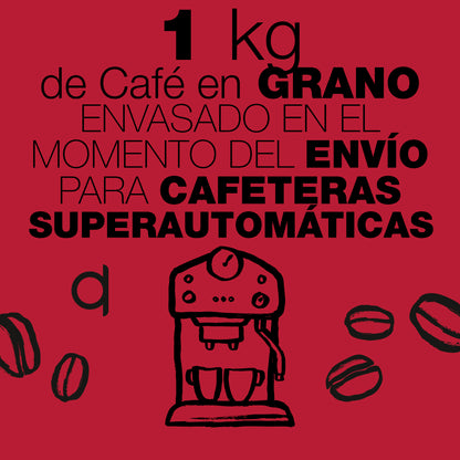 Cafe Sin Intermediarios Café Colombia Flor De Mayo En Grano Para Superautomática 1 Kg_1