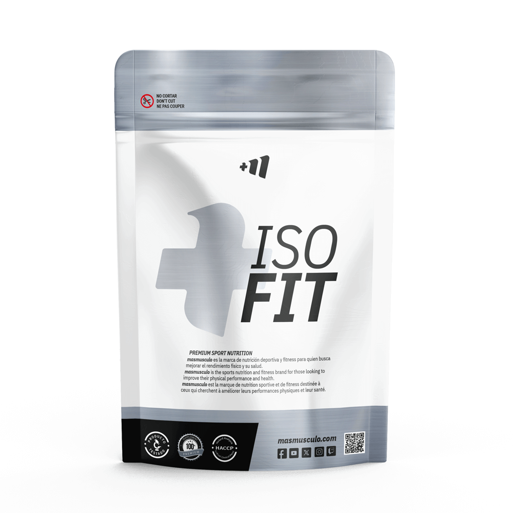 Iso Fit - 1kg - Vainilla Frambuesa - Aumenta La Masa Muscular - Masmusculo_0