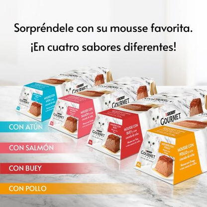 GOURMET REVELATIONS Mousse Salmon (4 x 57 g)