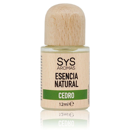 Esencia Natural Cedro SYS Aromas 12 ml | Aroma Oriental y Amaderado | Para Quemadores y Humidificadores_0