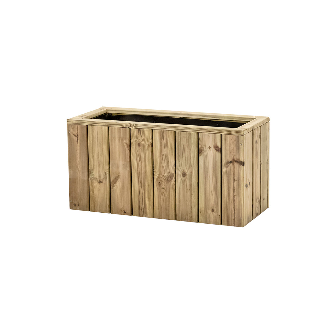 Jardinera De Madera Para Exterior Atrium Hortalia 80x34x40 Cm_1