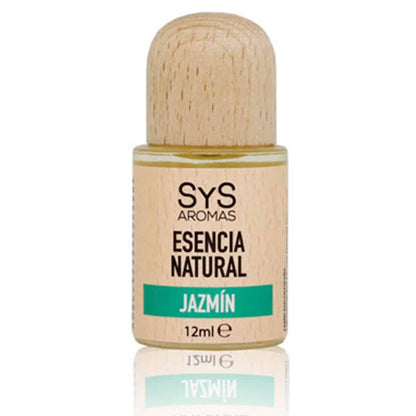 Esencia Natural Jazmín SYS Aromas 12 ml | Aroma Floral y Delicado | Para Quemadores y Humidificadores_0