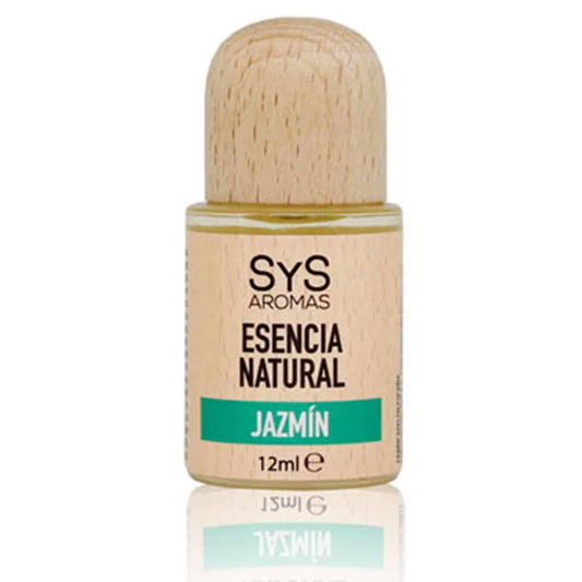 Esencia Natural Jazmín SYS Aromas 12 ml | Aroma Floral y Delicado | Para Quemadores y Humidificadores_0