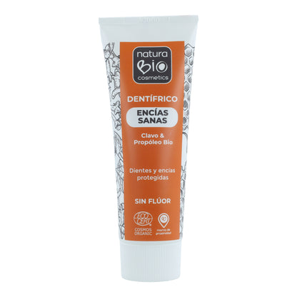Dentífrico encías sanas propóleo &amp; clavo BIO Naturabio 75 ml
