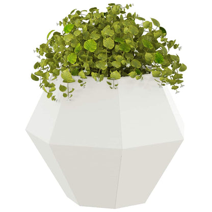 Jardinera Blanco 50 X 50 X 40 Cm Acero_2