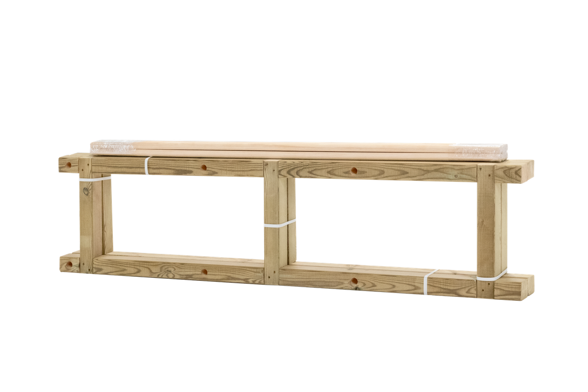 Expositor De Madera Para Plantas Colgantes Pothus Hortalia_5