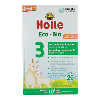 Leche de continuación 3 ECO de Cabra 10+ meses Ecológica Holle 400 g