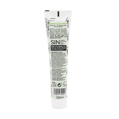 Pasta de Dientes Extra Fresca Equinácea &amp; Menta BIO, NuturaBio Cosmetics, 125ml