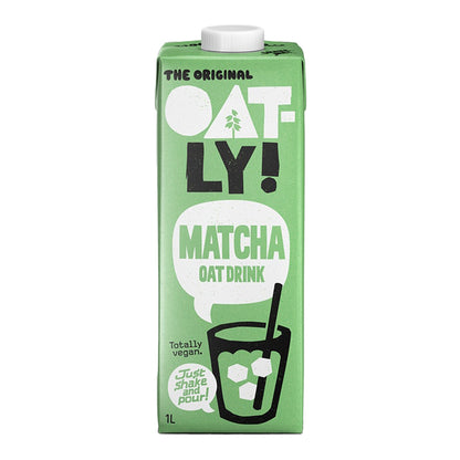 Pack 6x Bebida de Avena y Té Matcha Oatly 1L