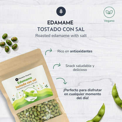 Edamame tostado y salado Planeta Huerto 250 g