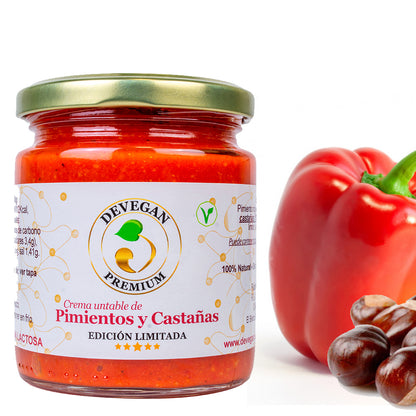 Crema de Pimiento y Castañas. 4 Tarros_1