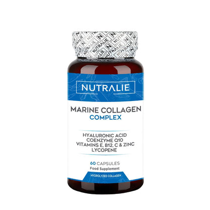 Nutralie Colágeno Marino Complex Ácido Hialurónico Piel 60 Cápsulas