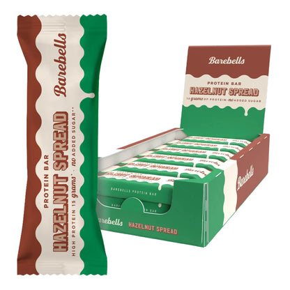 Caja De 12 Barritas De 45gr Sabor Halzenut Spread Barebells_0