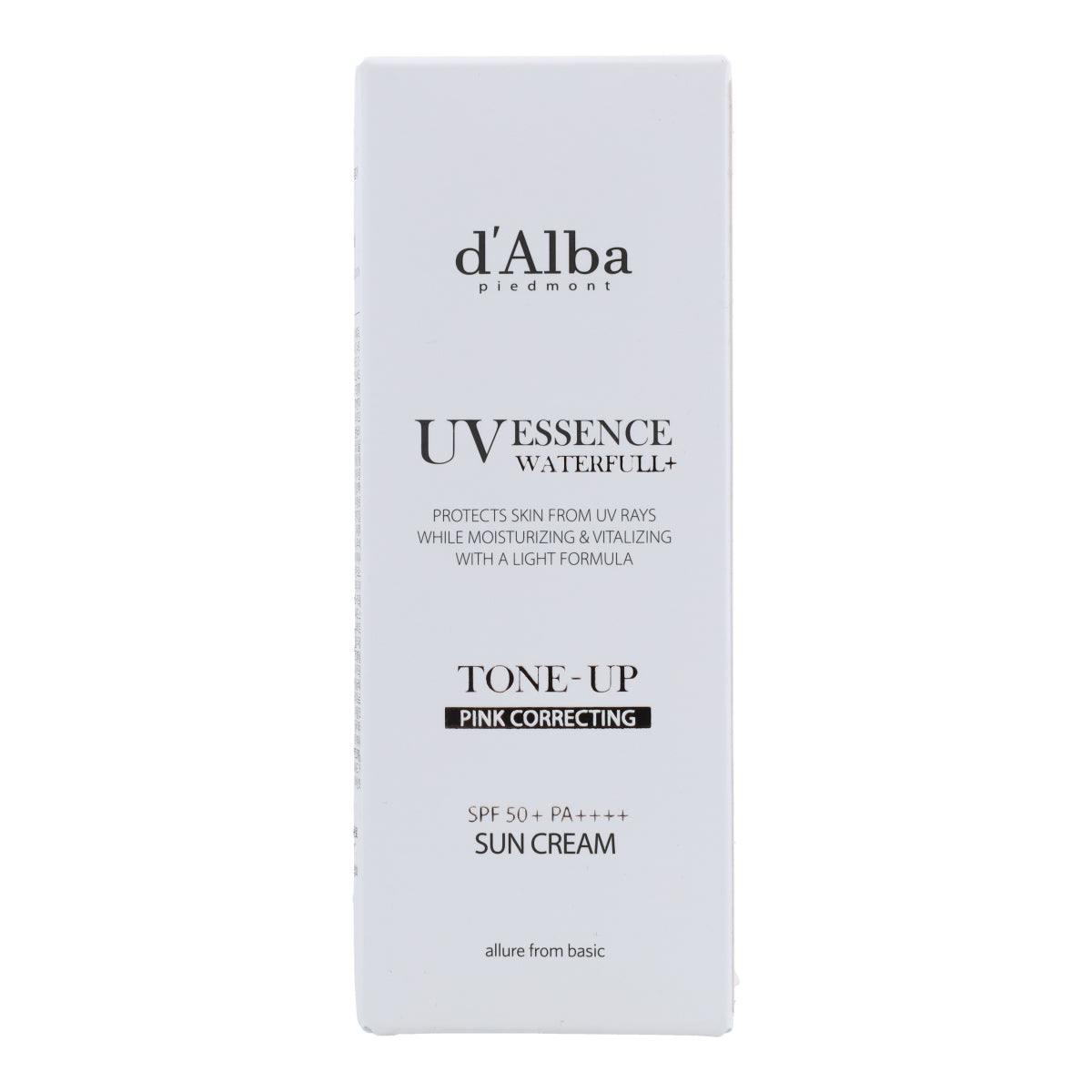 Protector solar Waterfull Tone-Up Sun Cream d'Alba 50 ml