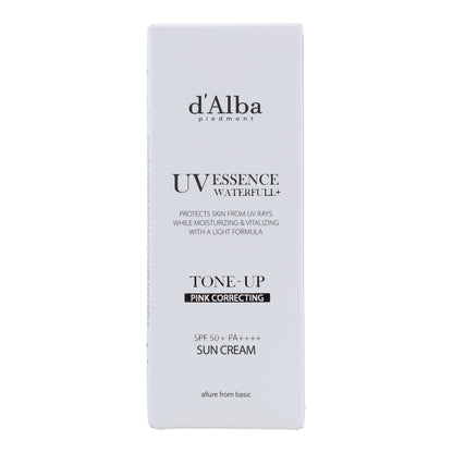 Protector solar Waterfull Tone-Up Sun Cream d'Alba 50 ml