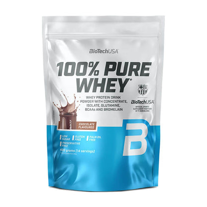 100% Pure Whey - 400g - Black Cookies - Proteina De Suero Whey - Biotech Usa_0