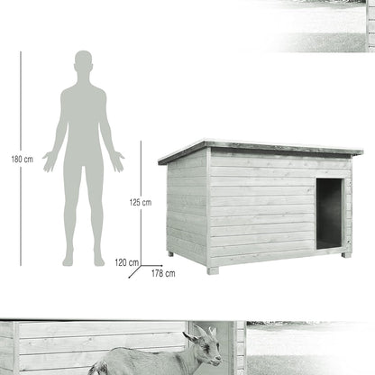 Gallinero Para Pavos Y Otras Grandes Aves - Caseta Para Animales - Refugio Para Cabras Y Ovejas_3