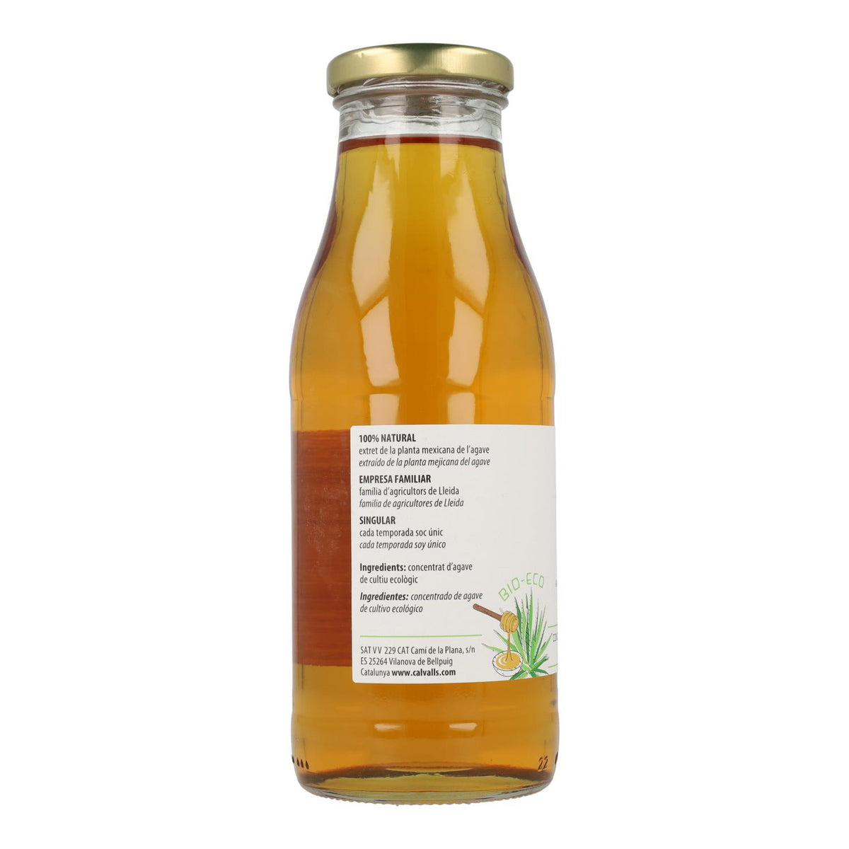 Concentrado de ágave Cal Valls, 500 ml