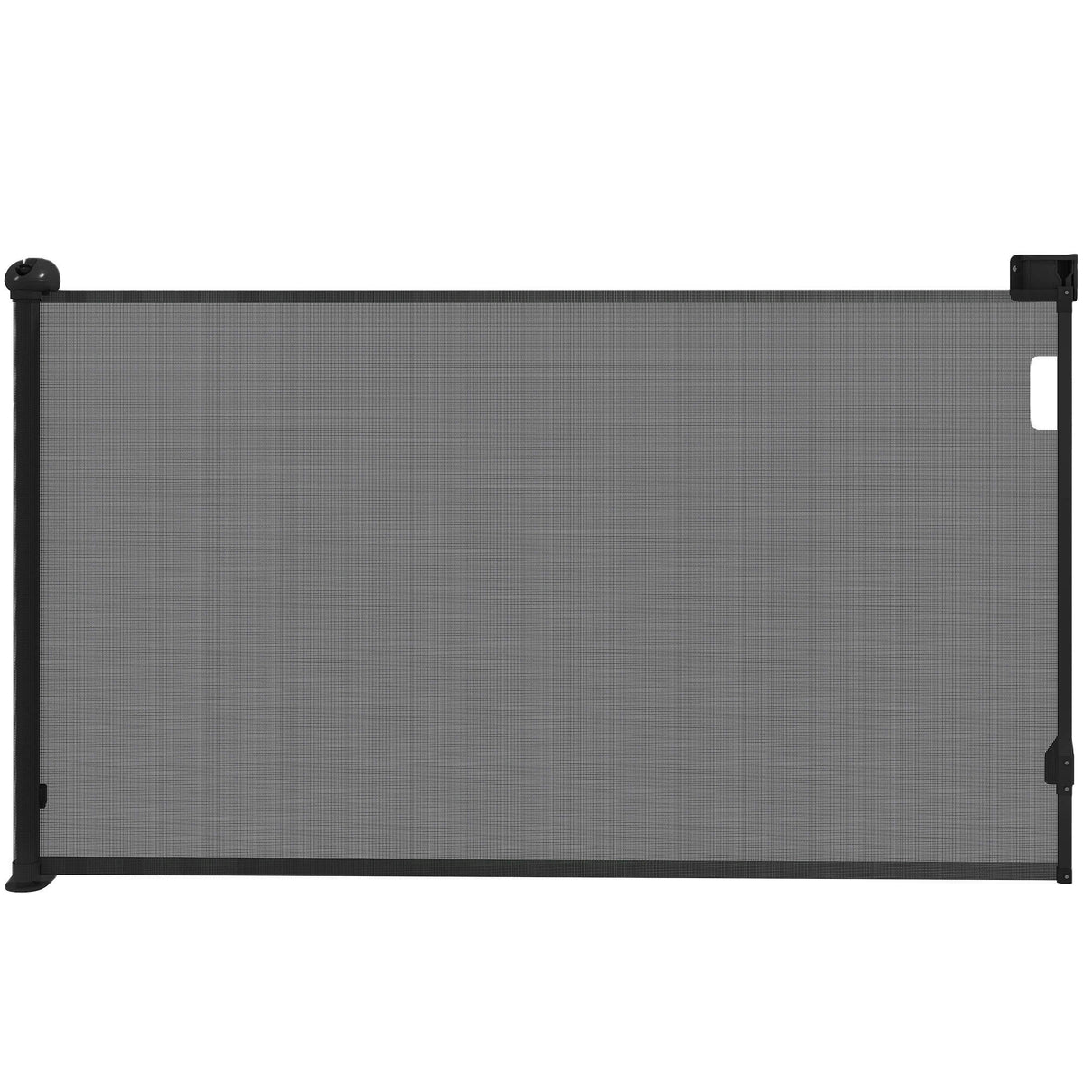 Pawhut Barrera De Seguridad Para Perros Retráctil 0-125 Cm Para Escaleras_0
