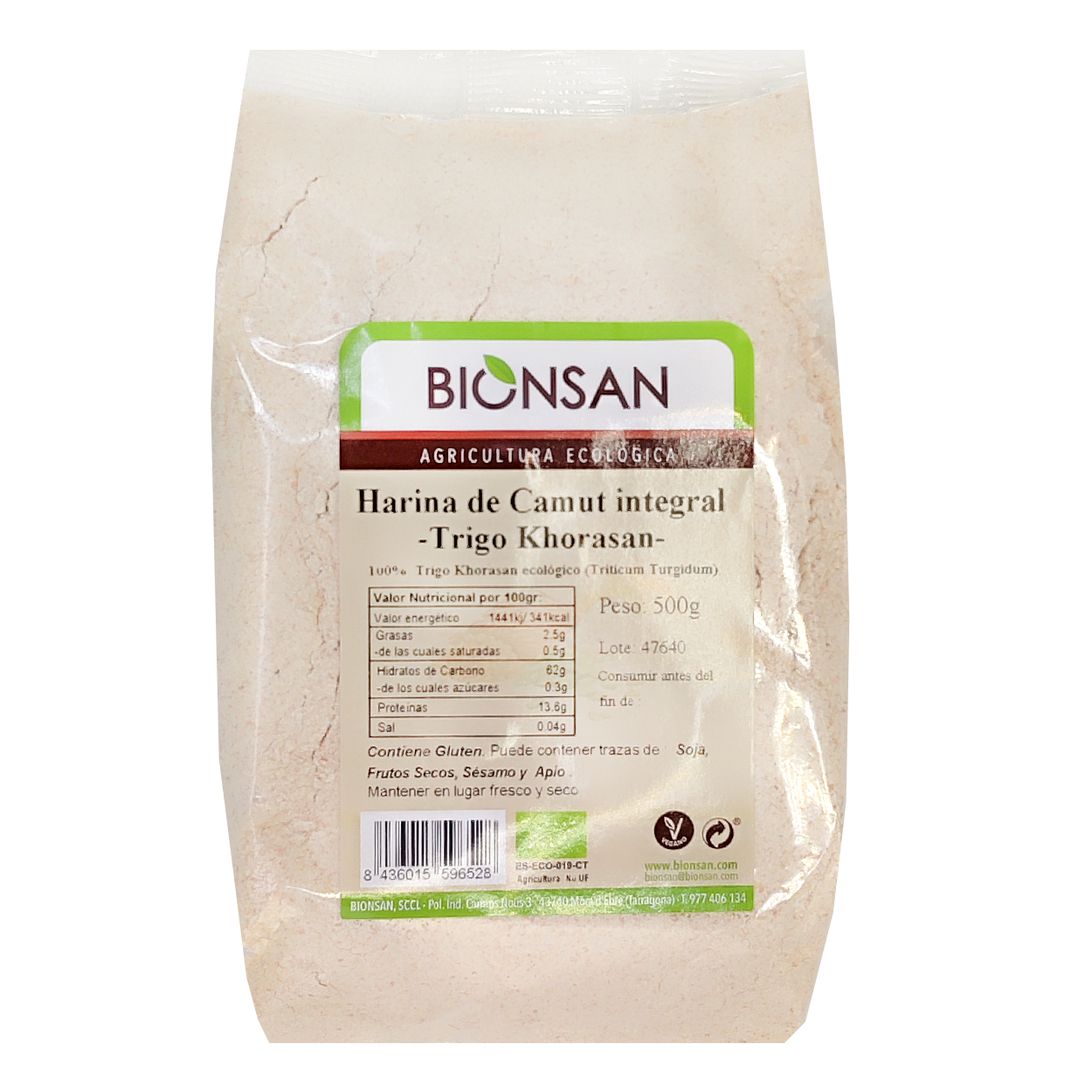 Harina De Camut Integral Eco Bionsan 500gr_0