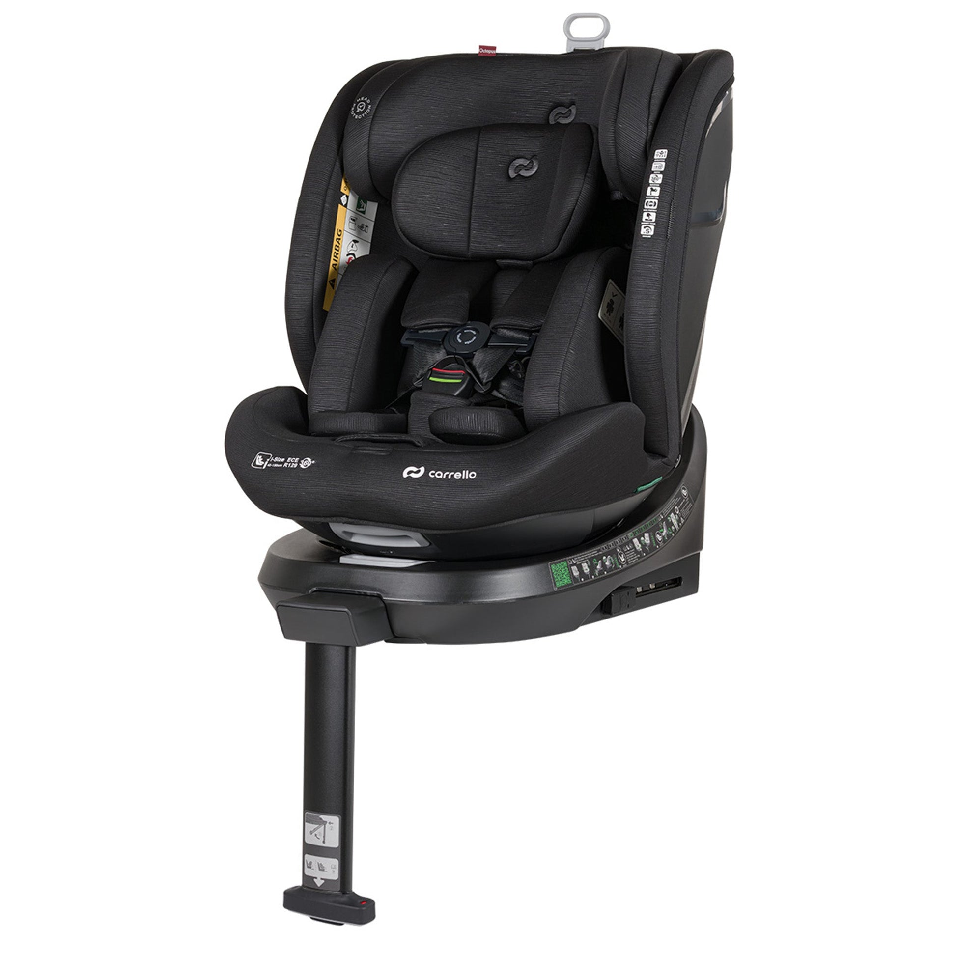 Carrello Octopus Silla De Auto Isofix 40 Do 105 Cm I-size Midnight Black_0