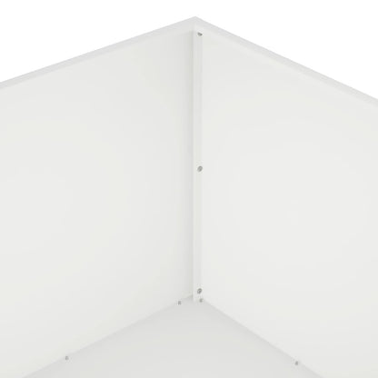 Macetero De Jardín Blanco 100 X 100 X 40 Cm_4