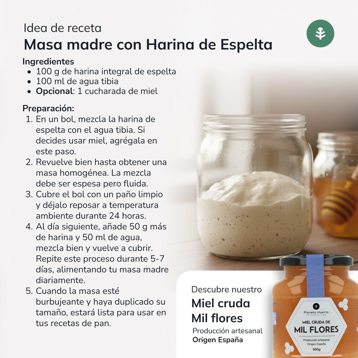 Harina Integral de Espelta Eco Planeta Huerto 5 Kg