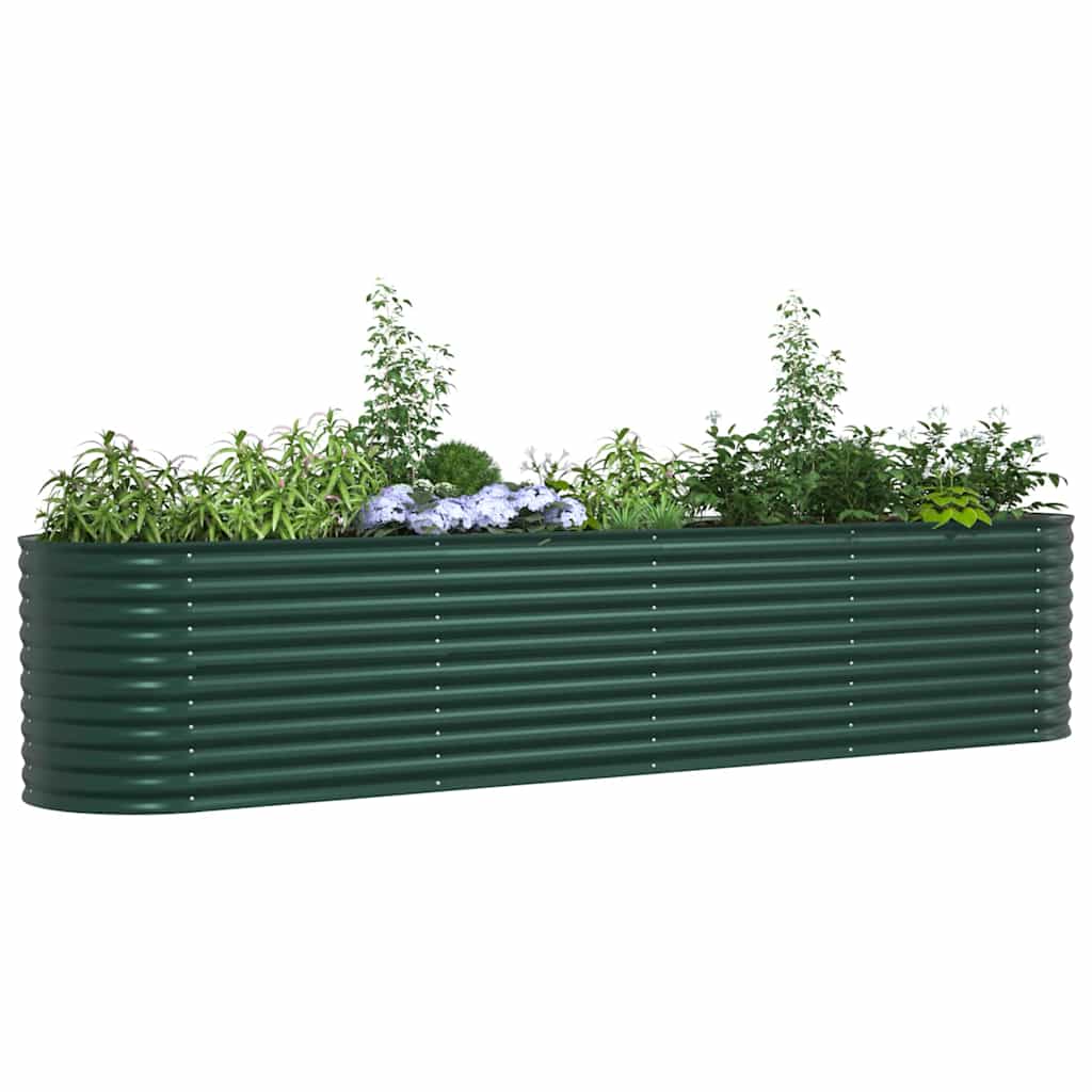 Cama Elevada Verde 400 X 80 X 81 Cm Acero_2
