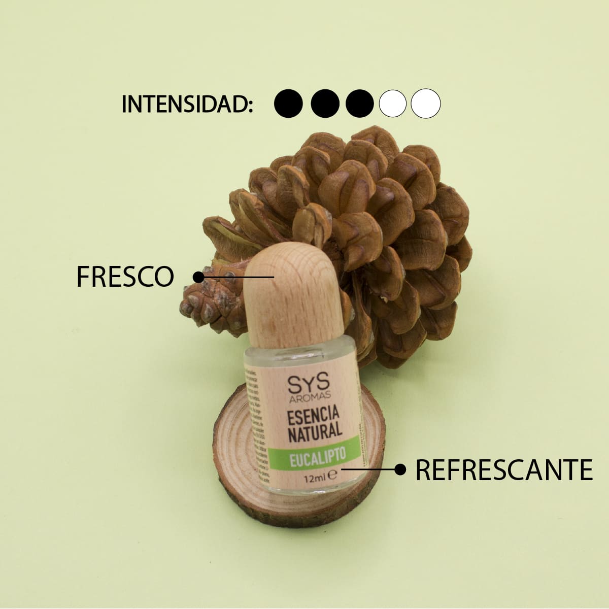 Esencia Natural Eucalipto SYS Aromas 12 ml | Aroma Herbal y Balsámico | Para Quemadores y Humidificadores_2