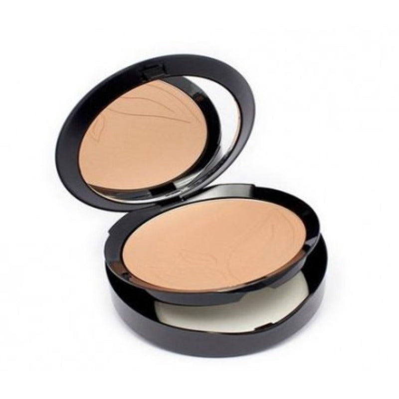 Base De Maquillaje Compacto Fps10 Tono 01 Muy Claro Purobio 9 Gr_0