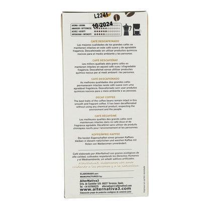 Café Descafeinado Bio Alternativa 250 g