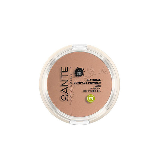 Maquillaje Compacto 02 Neutral Beige Sante 9 g