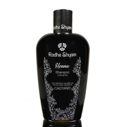 Shampoo colorante Castaño Henna Radhe Shyam 250 ml