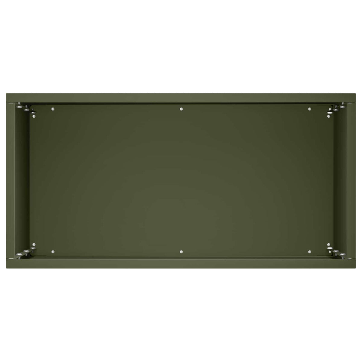 Macetero De Jardín Verde Oliva 40 X 20 X 50 Cm_3
