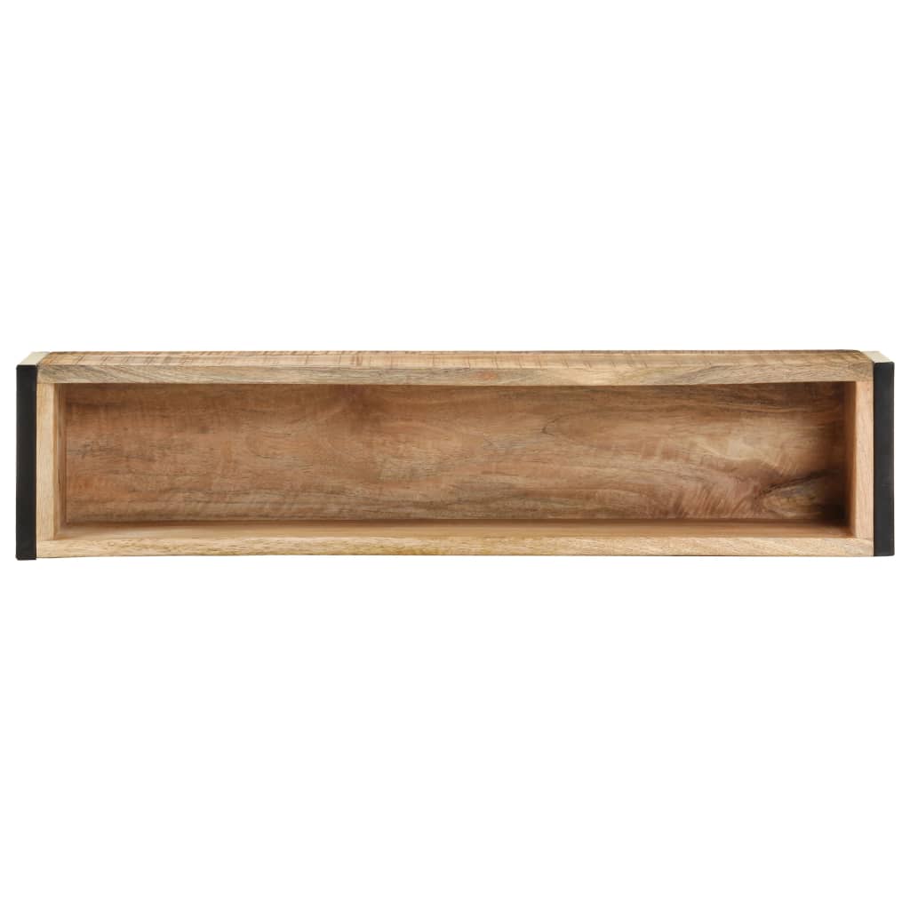 Jardinera De Madera De Mango Rugosa 90x20x68 Cm_2