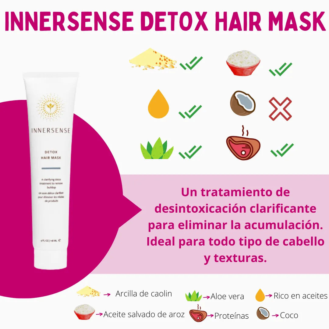Mascarilla Detox Para El Cabello Innersense 177ml_1