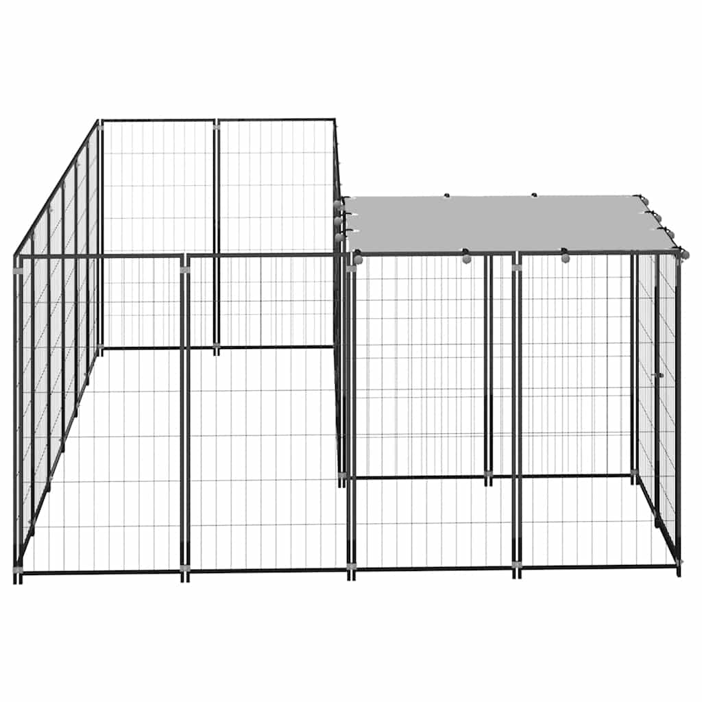 Perrera Negra 4,84 M² Acero_3