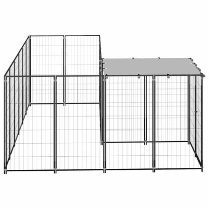 Perrera Negra 4,84 M² Acero_3