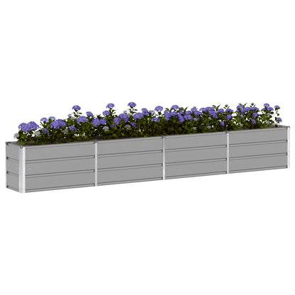 Jardinera Gris Claro 320 X 40 X 45 Cm Acero_2