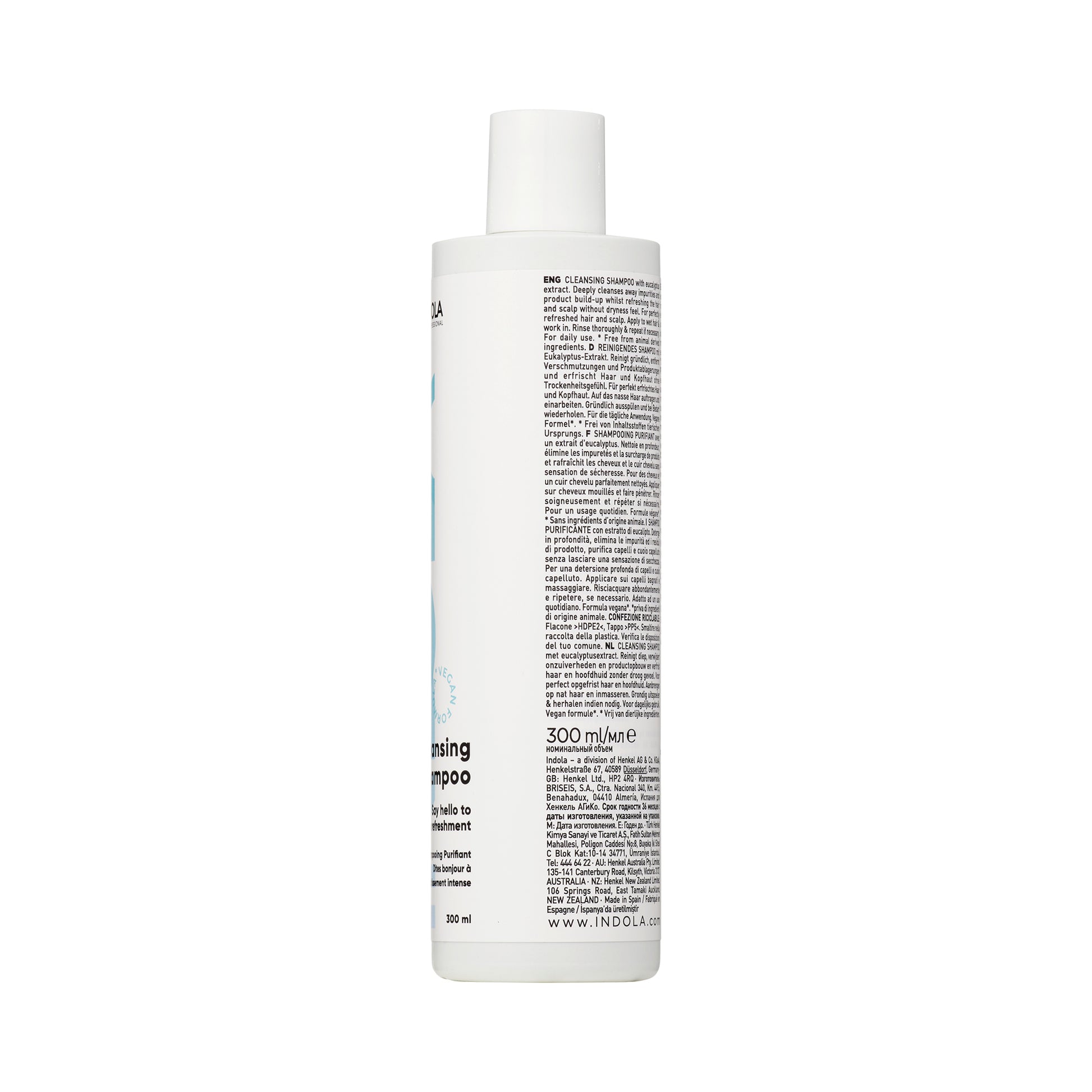Indola Champú Detox Purificante Profesional Para Cuero Cabelludo Graso 300ml_3