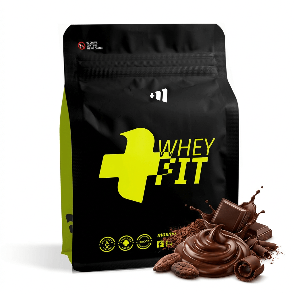 Whey Fit - 2kg - Chocolate Negro - Aumenta La Masa Muscular - Masmusculo_0