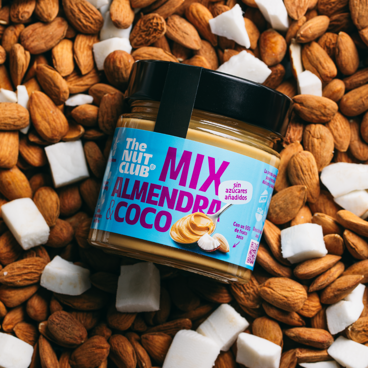 Crema de almendra y coco The Nut Club 200g_2
