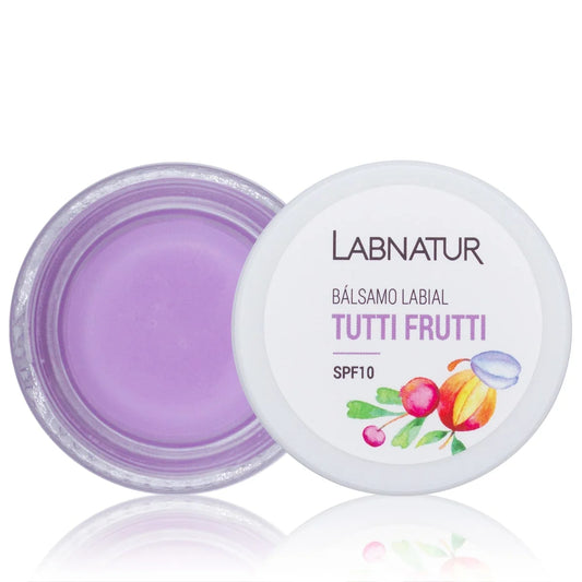 Bálsamo Labial de Tutti Frutti Labnatur 15 ml | Hidrata, Nutre y Protege | Aguacate, Karité, Vitamina E y SPF10_0