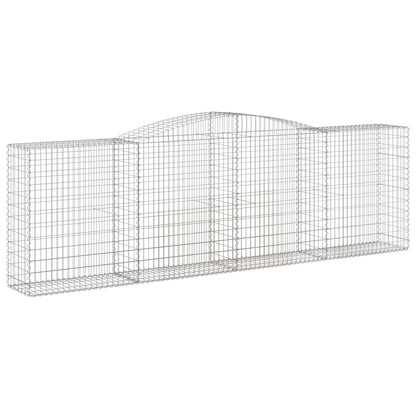 Cestas De Gaviones 20 Uds Forma De Arco Hierro 400x50x120/140cm_2